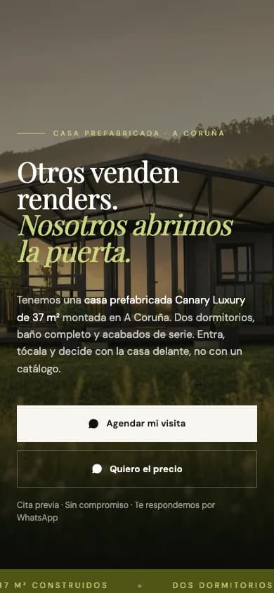 DomuBox Import: mobiele website